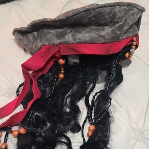 Stylish Black and Red Hair Accessory